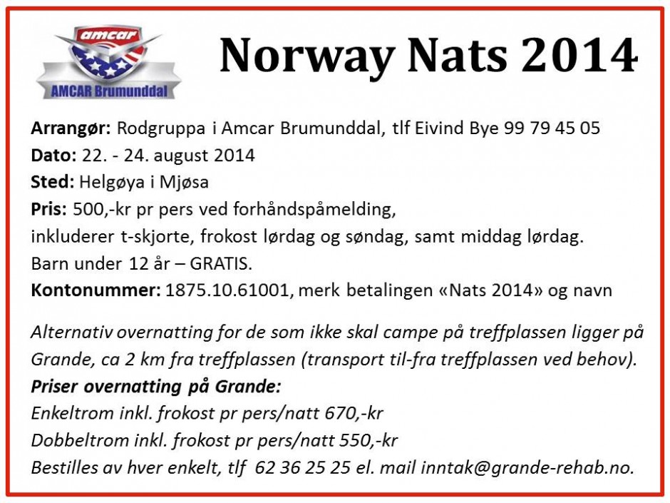 Norway Nats 2014, alt 2 m tlf