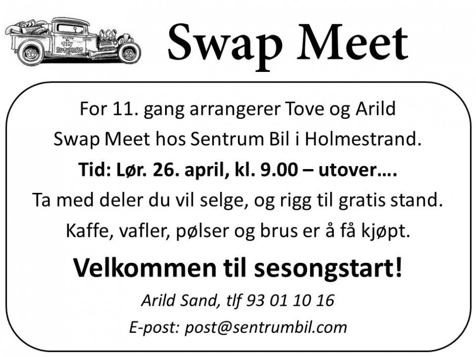 Swap Meet Holmestrand