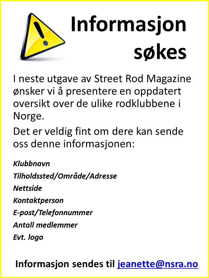 Informasjon klubb